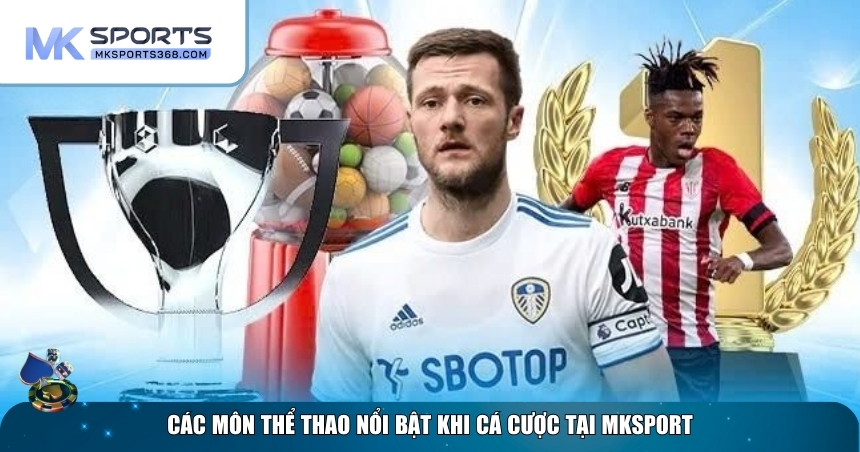 Những bộ môn cá cược thể thao MKSPORT tỷ lệ cao