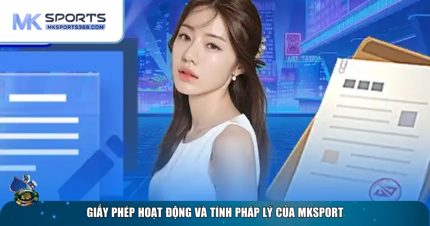 Giấy phép chứng minh uy tín của MKSPORT